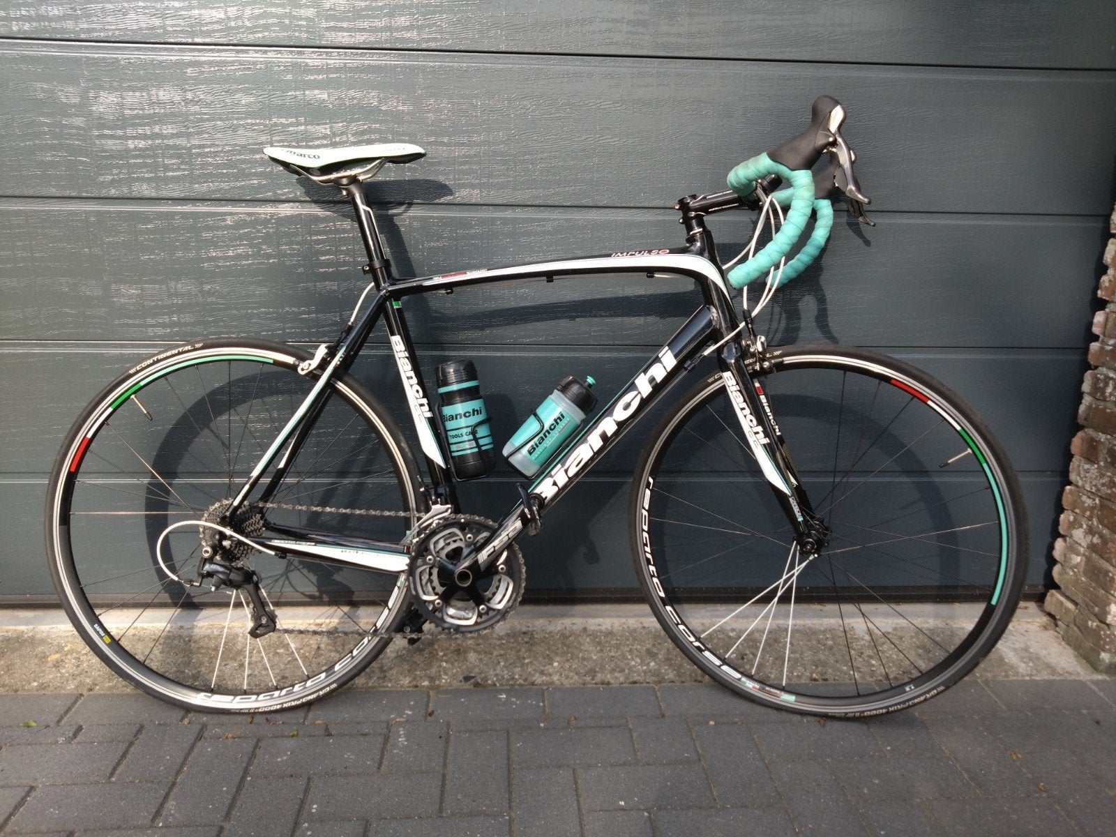 Bianchi Impulso racefiets, 28 inch, Velgrem, Aluminium, Zo goed als nieuw