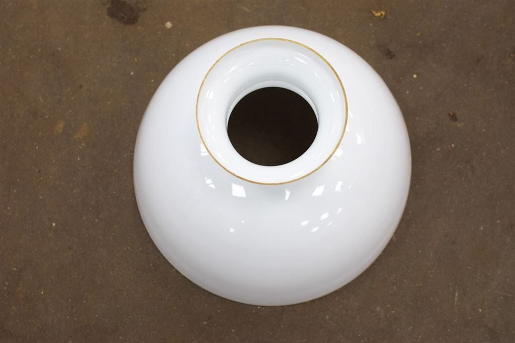 Opaline lampenkap 48097, Ophalen of Verzenden, Gebruikt, Rond