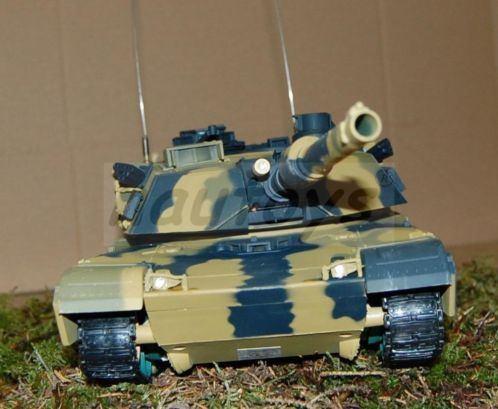 Nieuwe Hi-Tech Shooting Abrams Tank Zeer Compleet!, Nieuw, Ophalen of Verzenden, Auto onroad, RTR (Ready to Run)