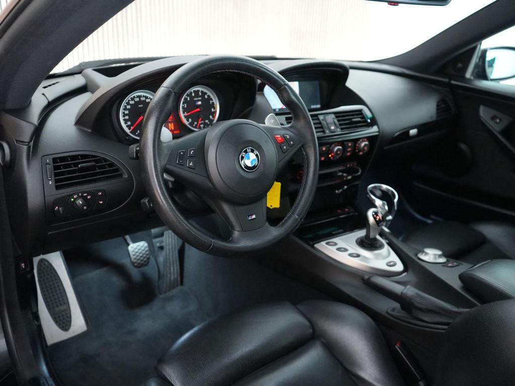 BMW 6-serie M6 V10 5.0L |ASH performance uitlaat|head-up dis, Automaat, Achterwielaandrijving, Gebruikt, Zwart