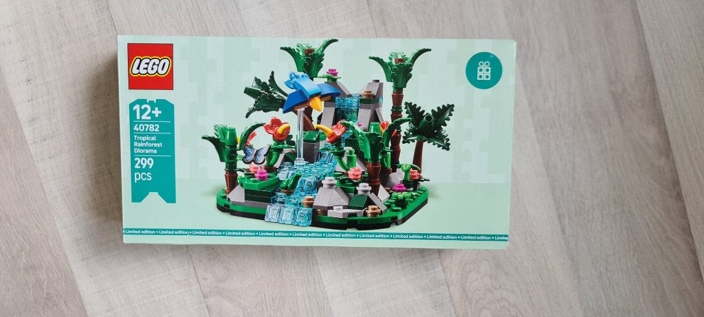LEGO 40782 Tropical Rainforest Diorama, Lego, Ophalen of Verzenden, Zo goed als nieuw, Compleet