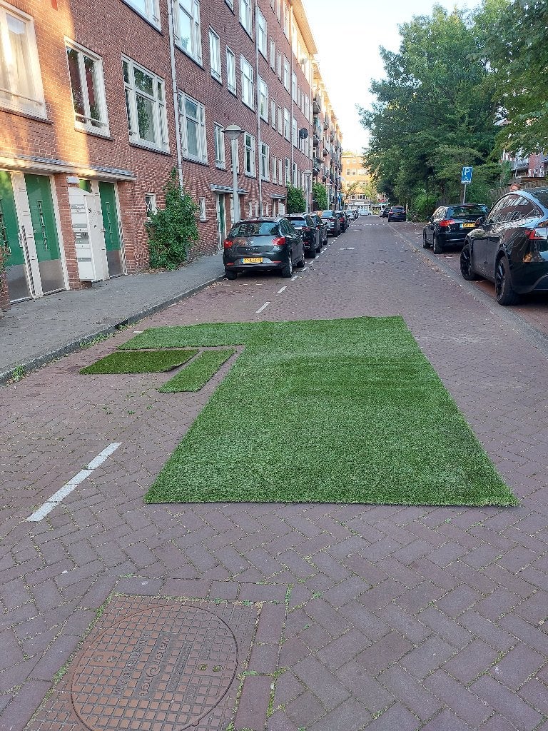 Kunstgras Elegance +/- 8m2, Tuin en Terras, Gras en Kunstgras, Ophalen, Nieuw, Minder dan 10 m²