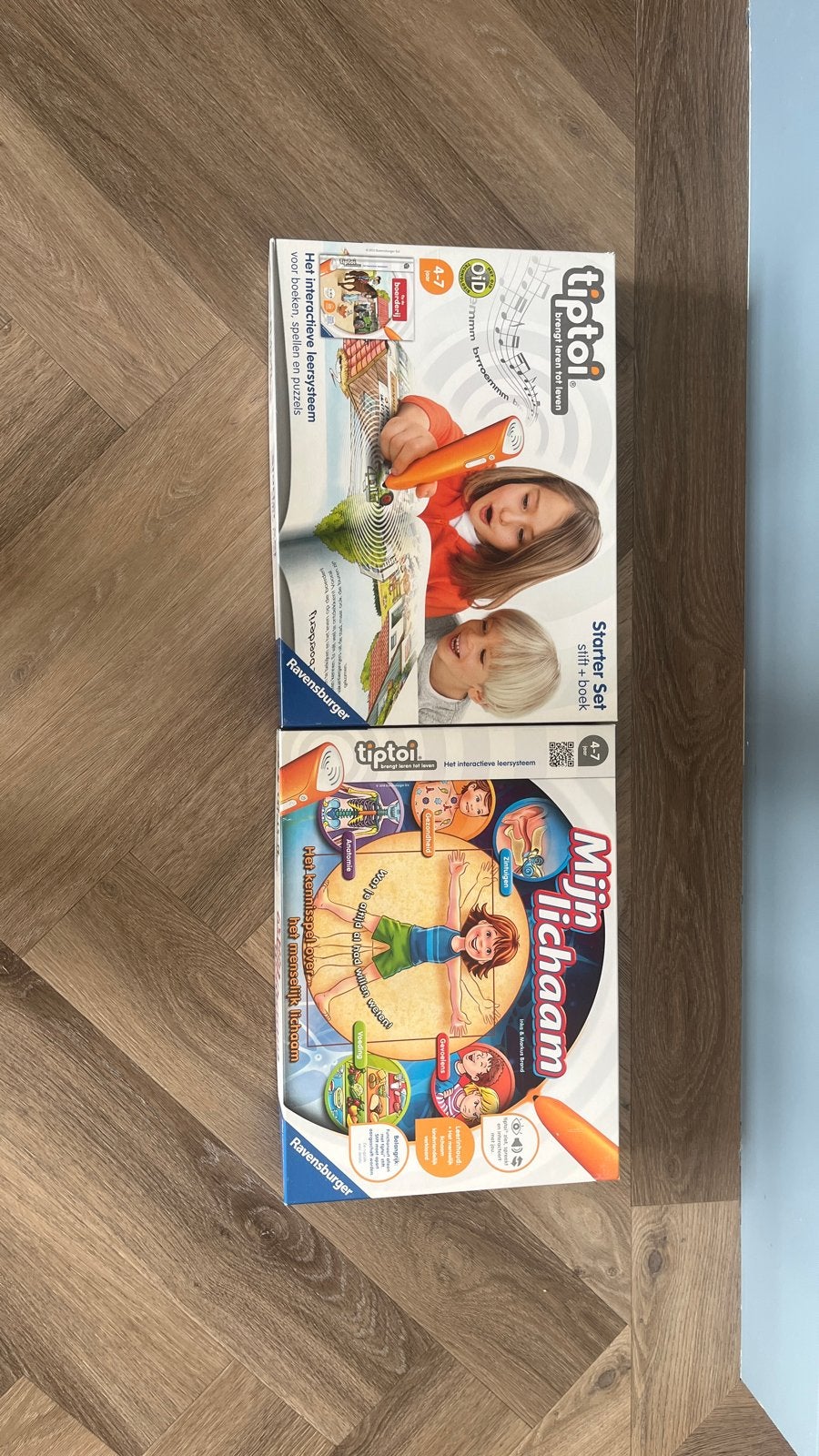 Tiptoi Starter Set + Mijn Lichaam Boek - Ravensburger, Kinderen en Baby's, Ophalen of Verzenden, Zo goed als nieuw, Taal en Lezen