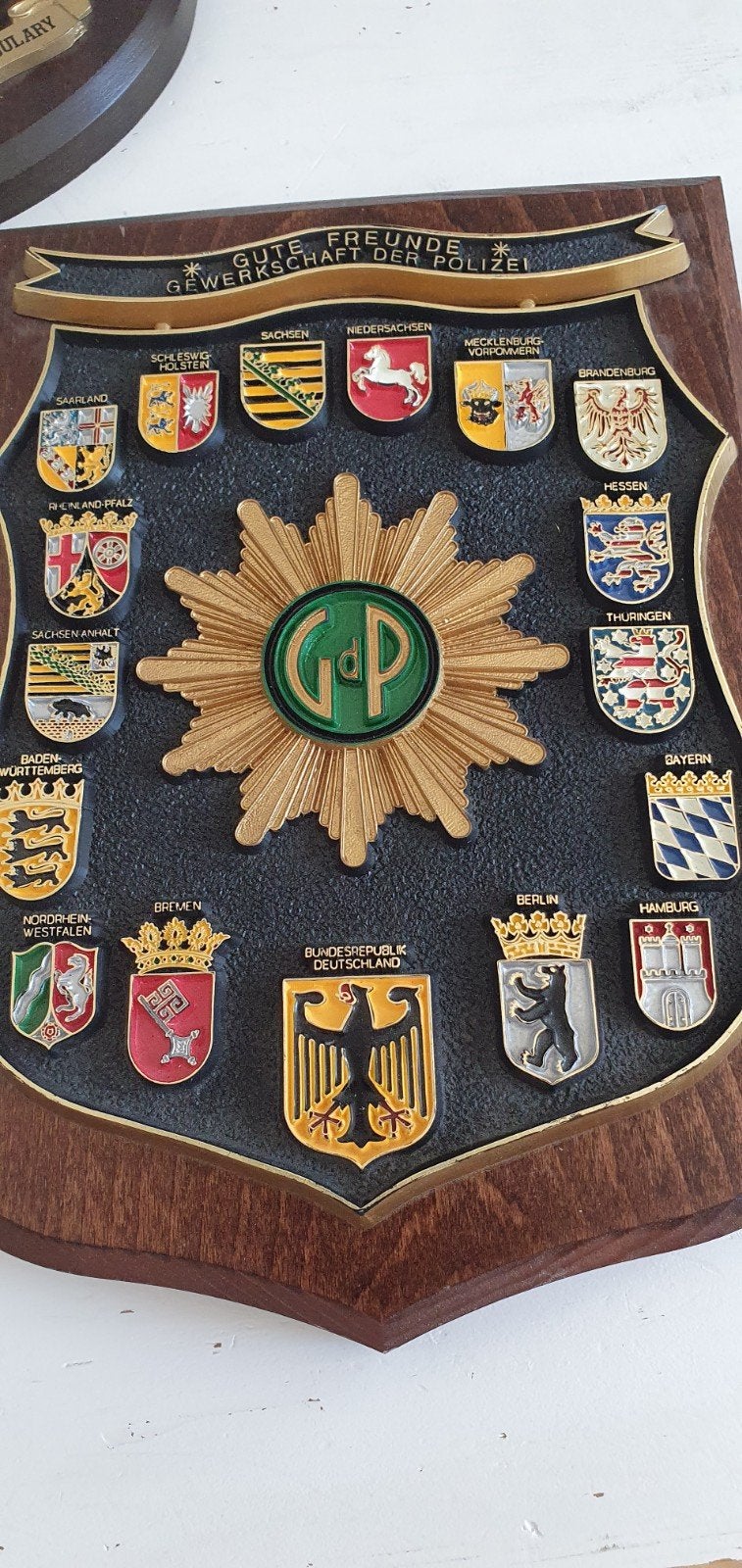 politie schildjes buitenland, Ophalen of Verzenden, Nederland, Embleem of Badge