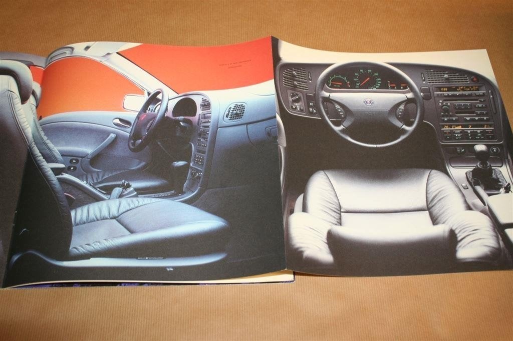 Brochure Saab 9-5 [1999] — Zeldzaam, Ophalen of Verzenden, Gelezen, Overige merken
