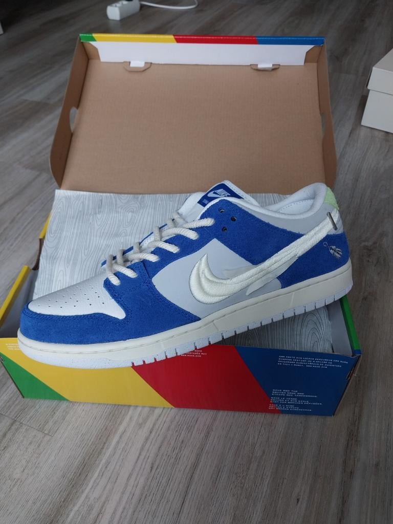 Nike SB Dunk Low Fly Streetwear Gardenia (45), Nike SB, Blauw, Nieuw, Ophalen of Verzenden