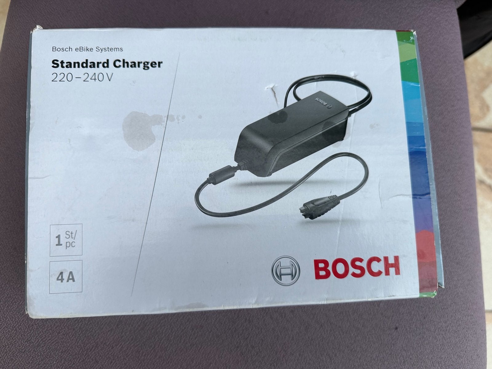 Bosch Standard Lader 220-240V 4A, Fietsen en Brommers, Ophalen of Verzenden, Zo goed als nieuw, Elektrische fiets, Bosch