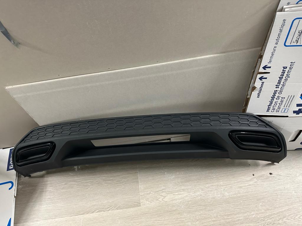 Originele Audi A3 S-line Diffuser, Auto-onderdelen, Carrosserie en Plaatwerk, Bumper, Audi, Achter, Gebruikt, Ophalen of Verzenden