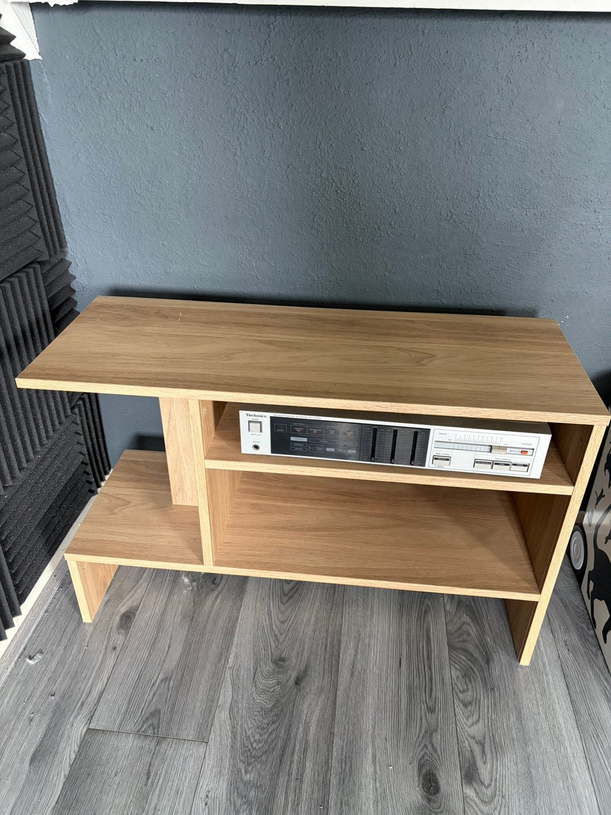 Sidetable hout, Ophalen, 100 tot 150 cm, Zo goed als nieuw, 25 tot 50 cm