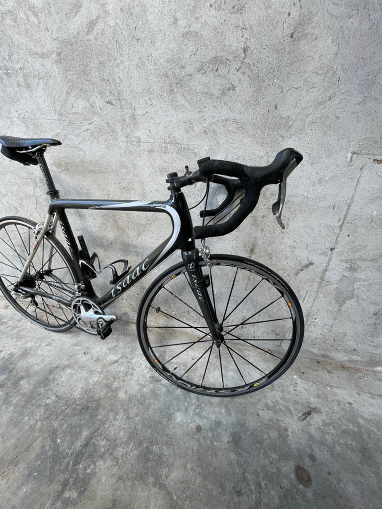 Isaac Force Racefiets - Carbon, Ultegra Afmontage, 28 inch, Gebruikt, Carbon, Meer dan 20 versnellingen