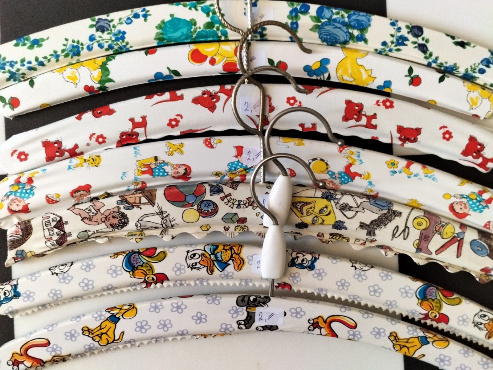 Kledinghangers kinderen vintage 7 stuks 2 euro per stuk, Ophalen of Verzenden, Zo goed als nieuw