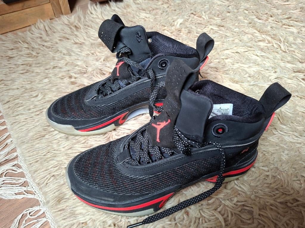 Zgan. Prachtige stoere Nike Air Jordan. In pr. st. Mt 42,5, Zwart, Nike, Ophalen of Verzenden, Sneakers of Gympen