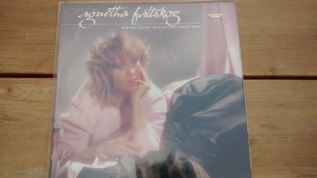 LP - Agnetha Faltskog - Wrap your arms around me, LP, Pop, Ophalen of Verzenden, Zo goed als nieuw