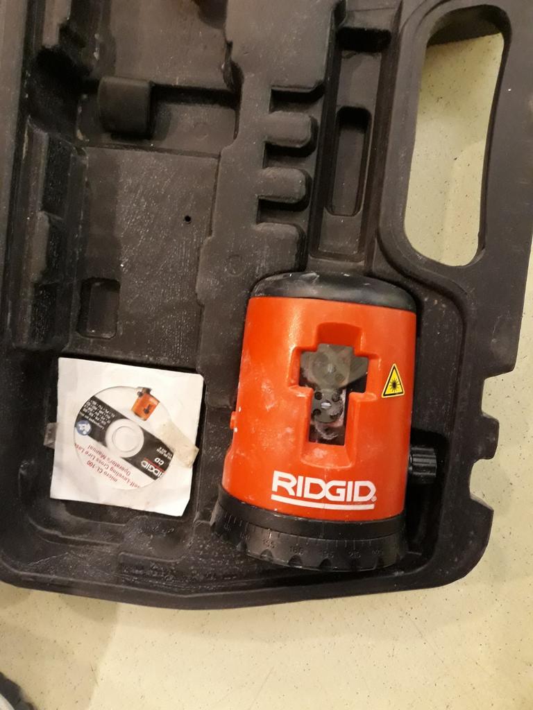 Ridgid Micro CL-100 Laser, Ophalen of Verzenden, Gebruikt