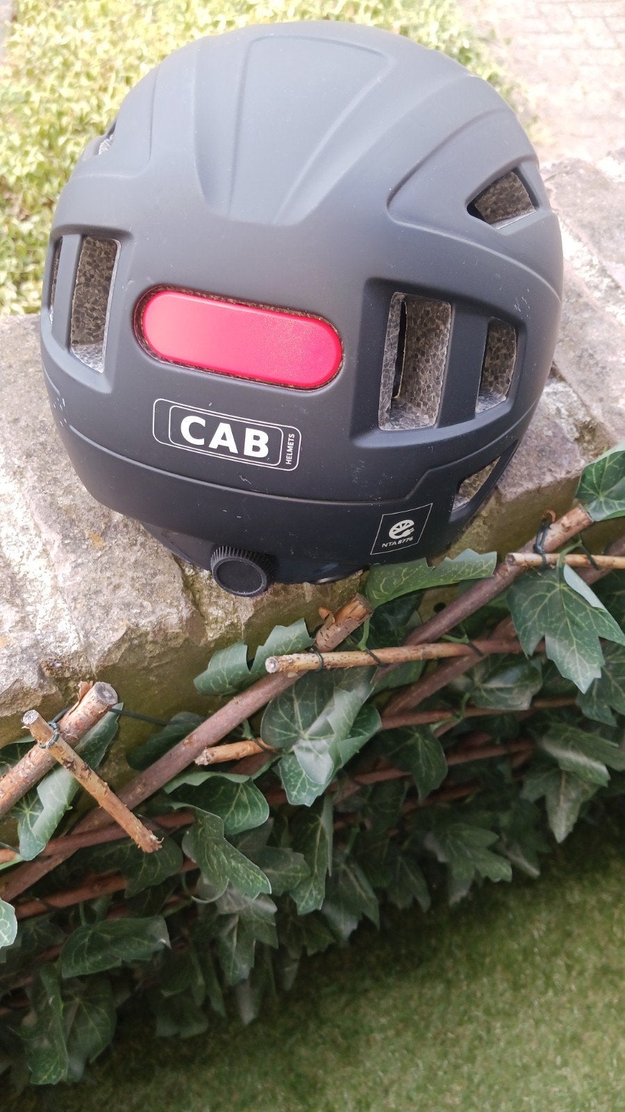 CAB snor scooter helm., Ophalen of Verzenden, Zo goed als nieuw