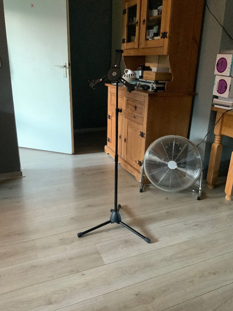 Standaard plus houder voor Ipad, Muziek en Instrumenten, Ophalen, Zo goed als nieuw, Muziekstandaard, Overige instrumenten