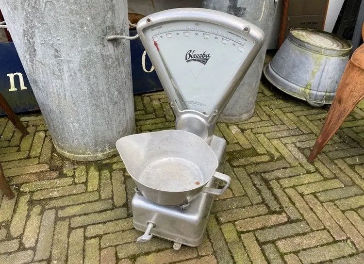 Industriële winkel weegschaal. Bizerba, Ophalen