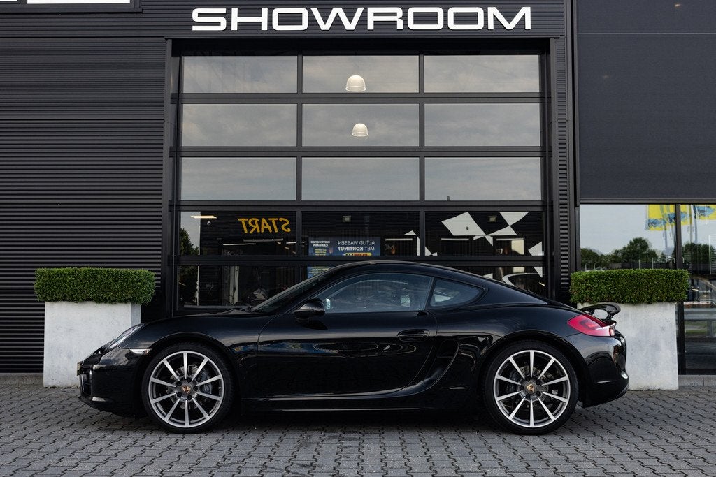 Porsche 981 Cayman 2.7 PDK, GT-Stuurwiel, Xenon, Goed onderh, Auto's, Euro 5, Achterwielaandrijving, Gebruikt, Zwart