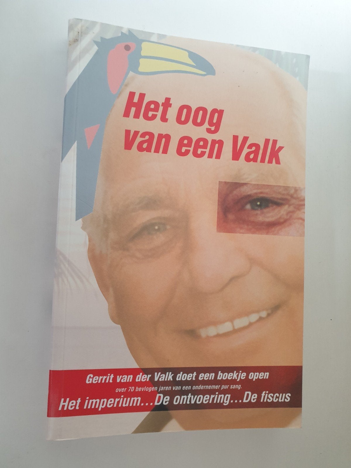 Het oog van een Valk - Gerrit van der Valk, Boeken, Biografieën, Gelezen, Overige, Ophalen of Verzenden