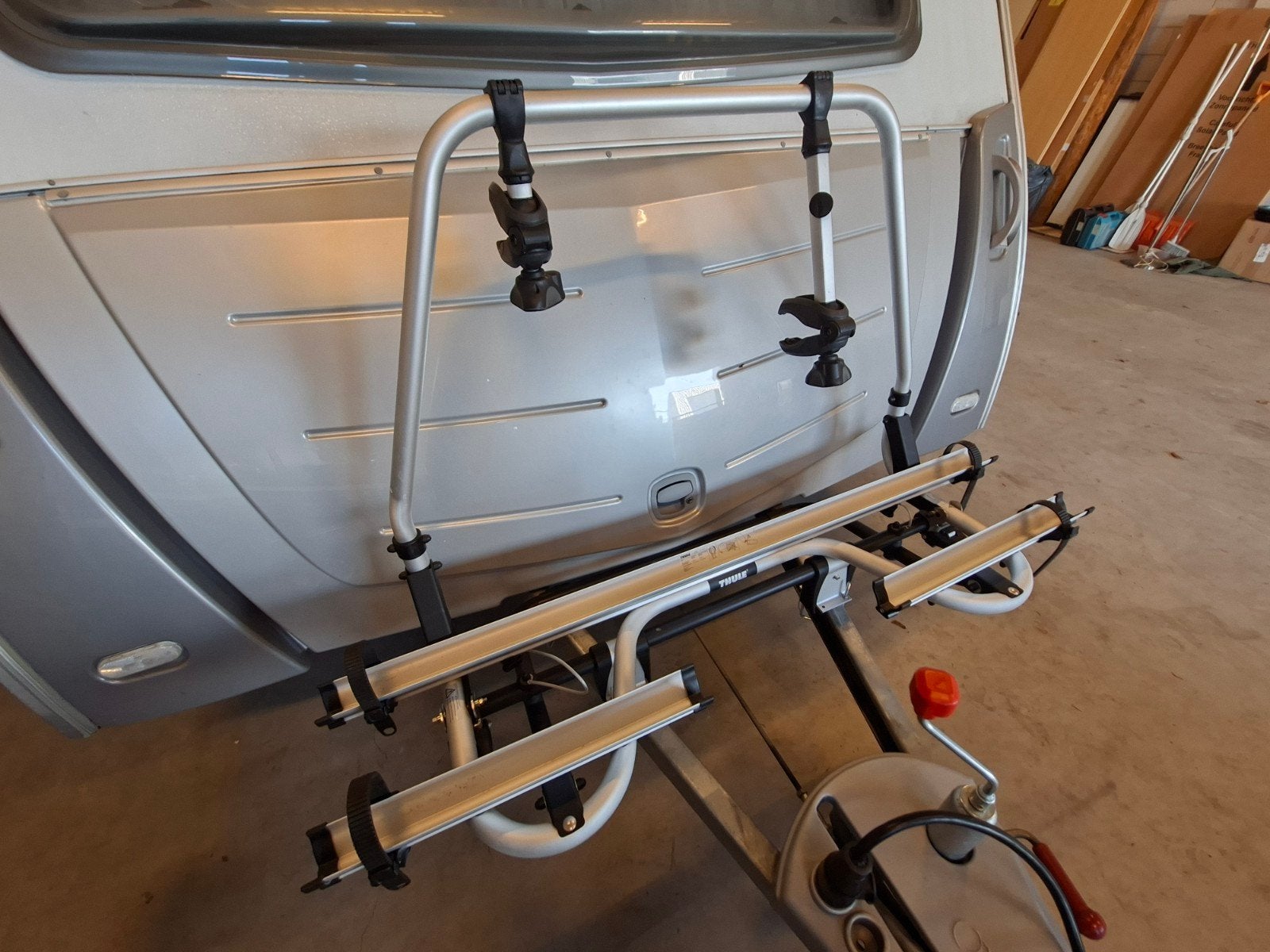 Thule Superb fietsendrager voor caravan, Caravans en Kamperen, Camper-accessoires, Ophalen of Verzenden, Gebruikt