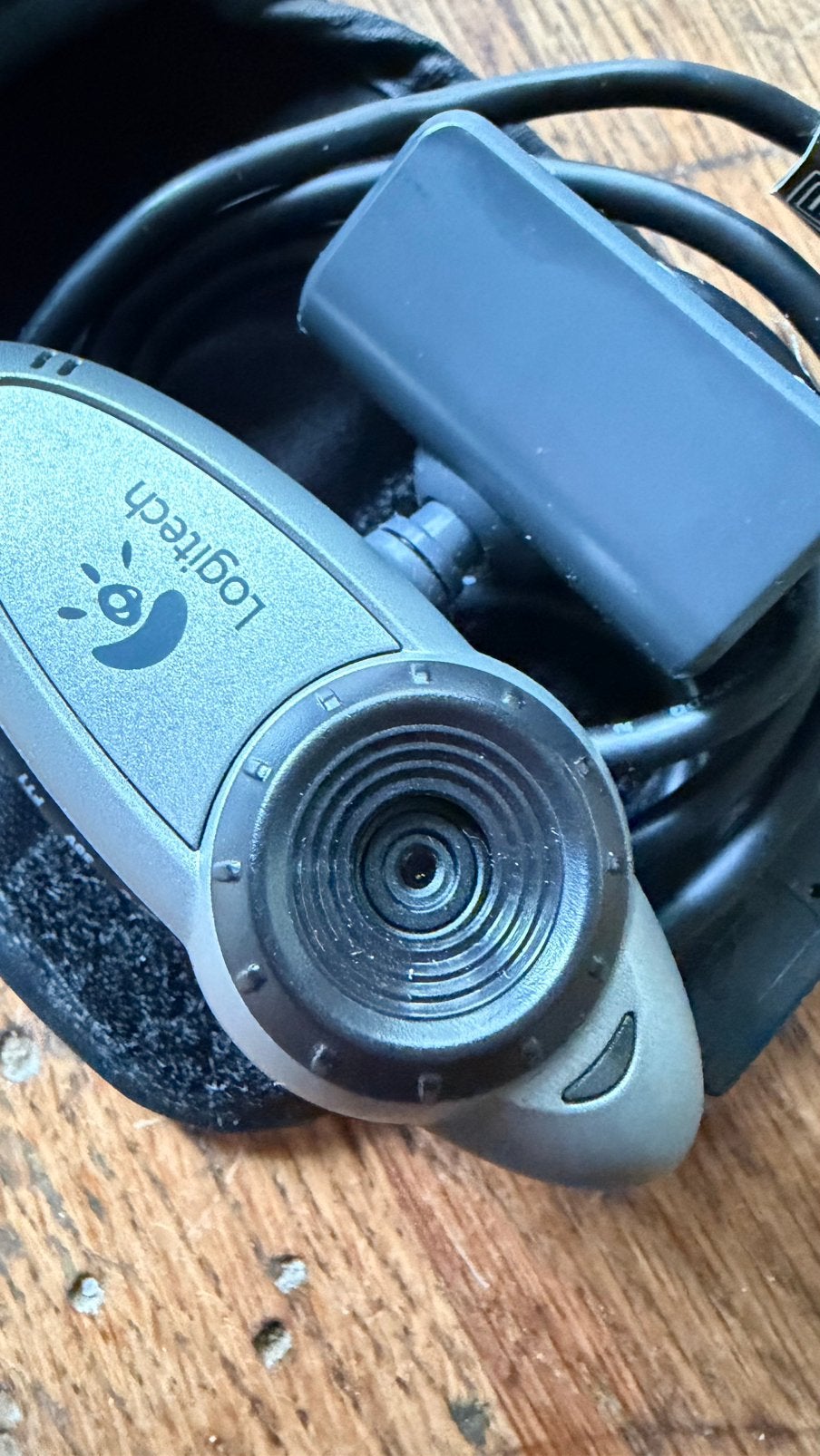 Logitech Webcam V-UAM37 - Bedraad, Ophalen, Gebruikt, Windows, Microfoon