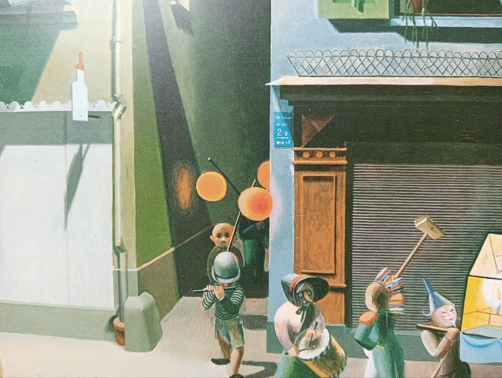 Niklaus Stoecklin Basel Fasnach offset print Basel, Verzenden