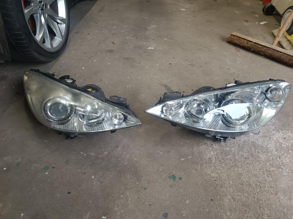 Koplampen Xenon L/R + module Peugeot rcz 2010, Ophalen of Verzenden, Peugeot