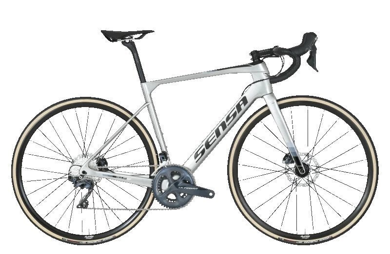 Sensa Giulia GF Ultegra Special 55cm Shiny Bright Steel Grey, 28 inch, -, -, Nieuw