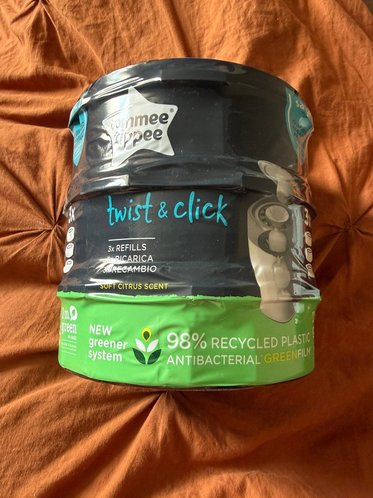 Tommee tippee twist & click navulcassette x3, Ophalen, Zo goed als nieuw