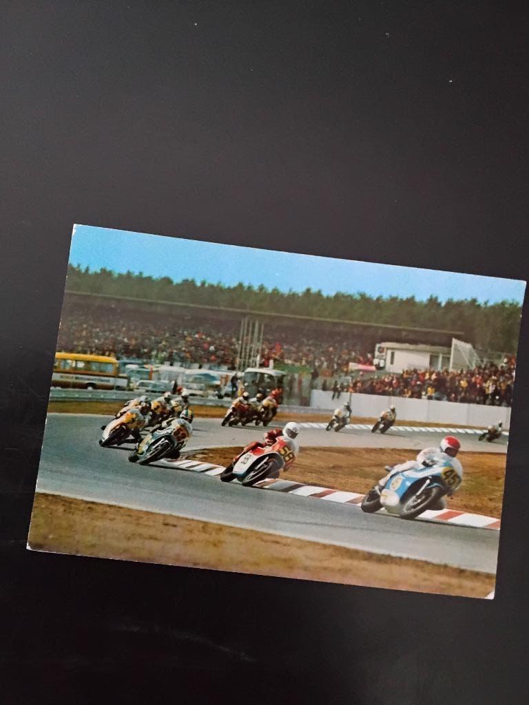 Motorsport ansichtkaart hartog en sheene tt assen, Verzamelen, Ophalen of Verzenden, Zo goed als nieuw, Motoren