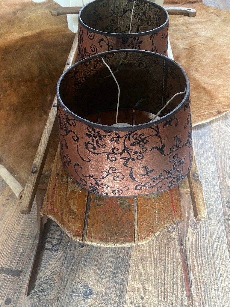 2 zgan leuke lampenkapjes, Ophalen, Zo goed als nieuw, Overige stijlen
