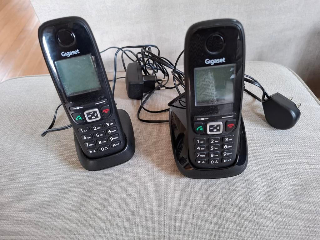 Gigaset Telefoonset AS405 - 2 Handsets, Ophalen of Verzenden, Gebruikt, 2 handsets