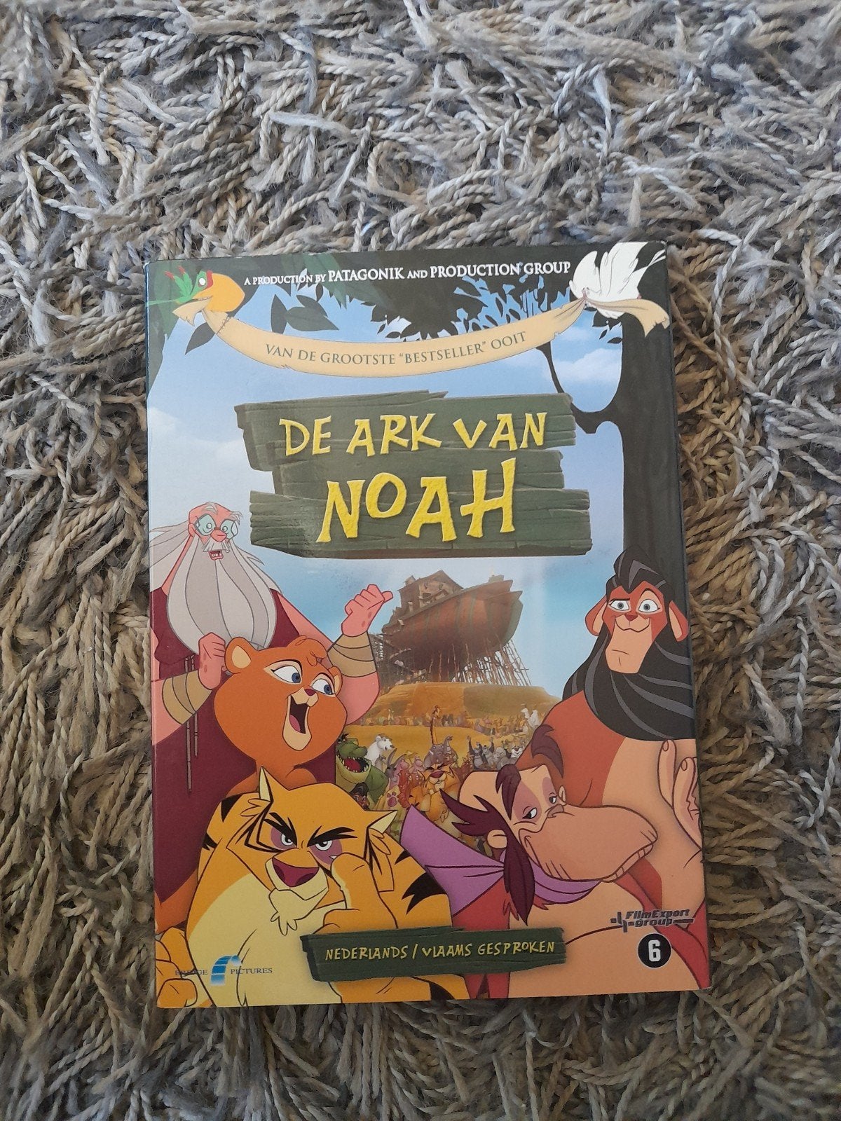 dvd de ark van noah, Alle leeftijden, Ophalen of Verzenden, Zo goed als nieuw, Nederlands