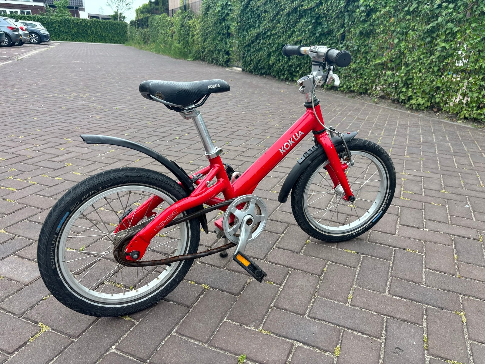 Kokua Kinderfiets 16 inch - Lichtgewicht en Topkwaliteit, Fietsen en Brommers, Fietsen | Kinderfietsjes, Ophalen, Gebruikt, Velgrem