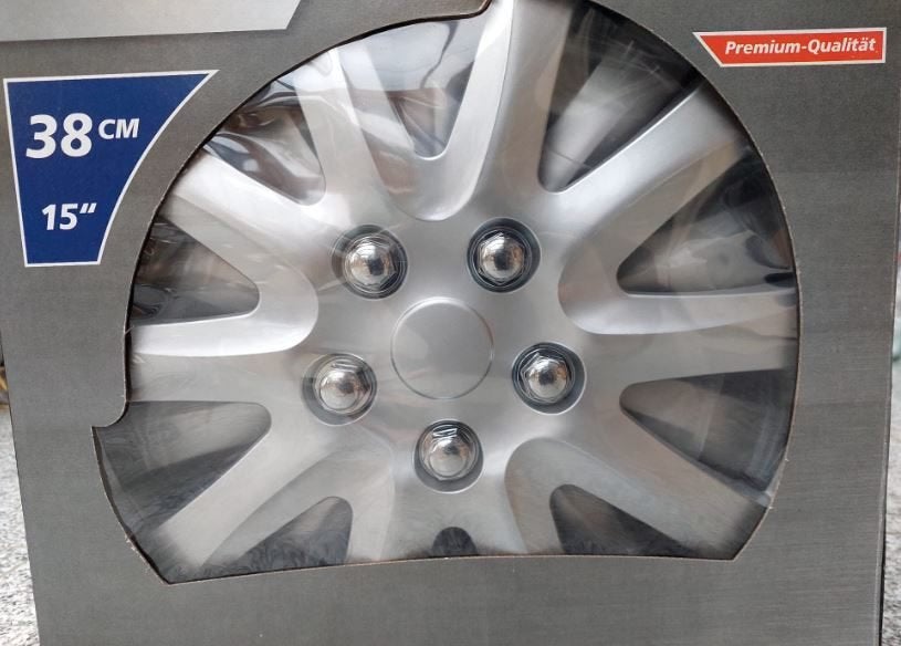 4 wieldoppen 15 inch. NIEUW !! 10 Spaaks., Auto diversen, Wieldoppen, Ophalen of Verzenden, Nieuw