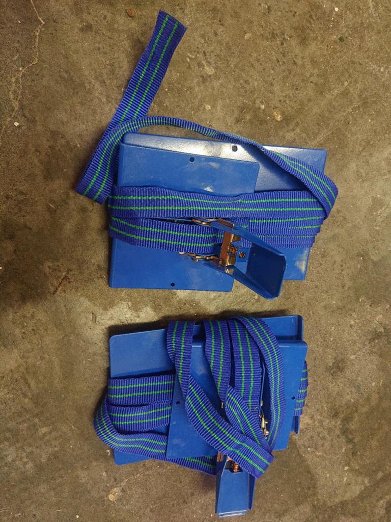 Spanband voor laminaat en parket 2x, Ophalen of Verzenden, Gebruikt