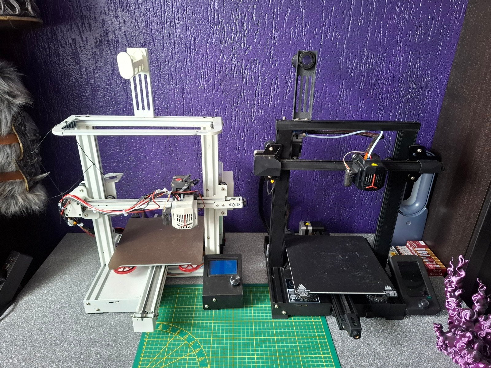 ender 3 v1 en v2 neo 50,- p.s., Computers en Software, 3D Printers, Ophalen, Gebruikt, Creality Ender 3 V2, Filament