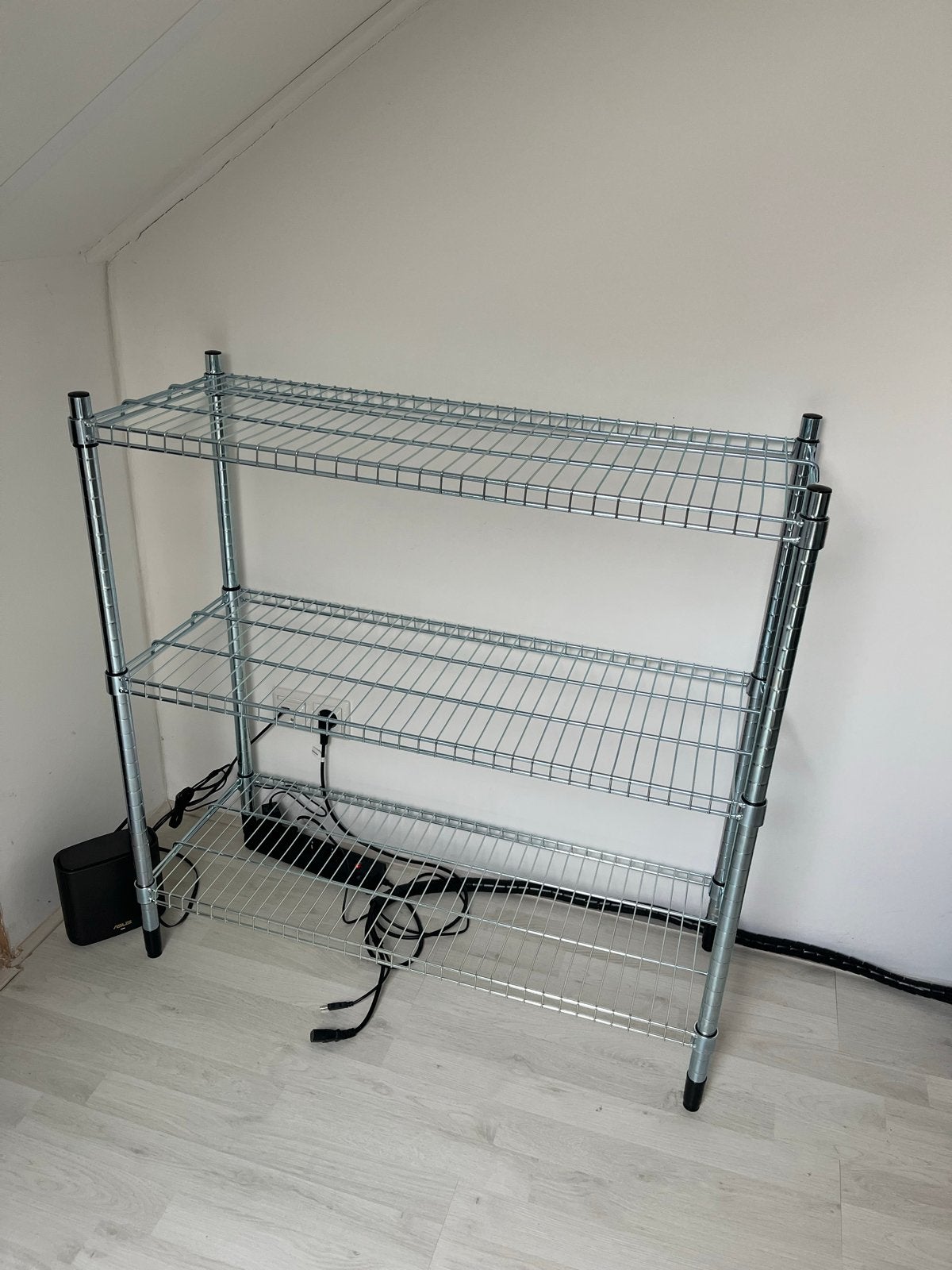Twee Ikea Omar stellingkast - gegalvaniseerd - 92x36x94 cm, Huis en Inrichting, Ophalen, Zo goed als nieuw