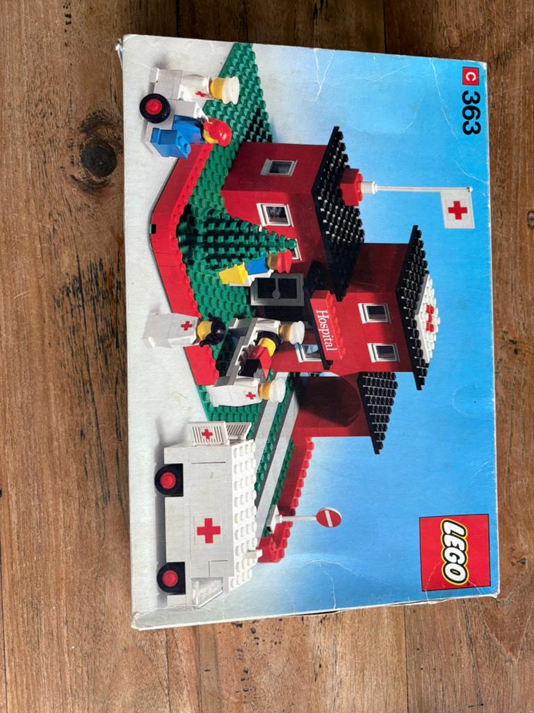 Lego set jaren 70, nr 363 legoland, Gebruikt, Ophalen of Verzenden, LEGOLAND, Complete set