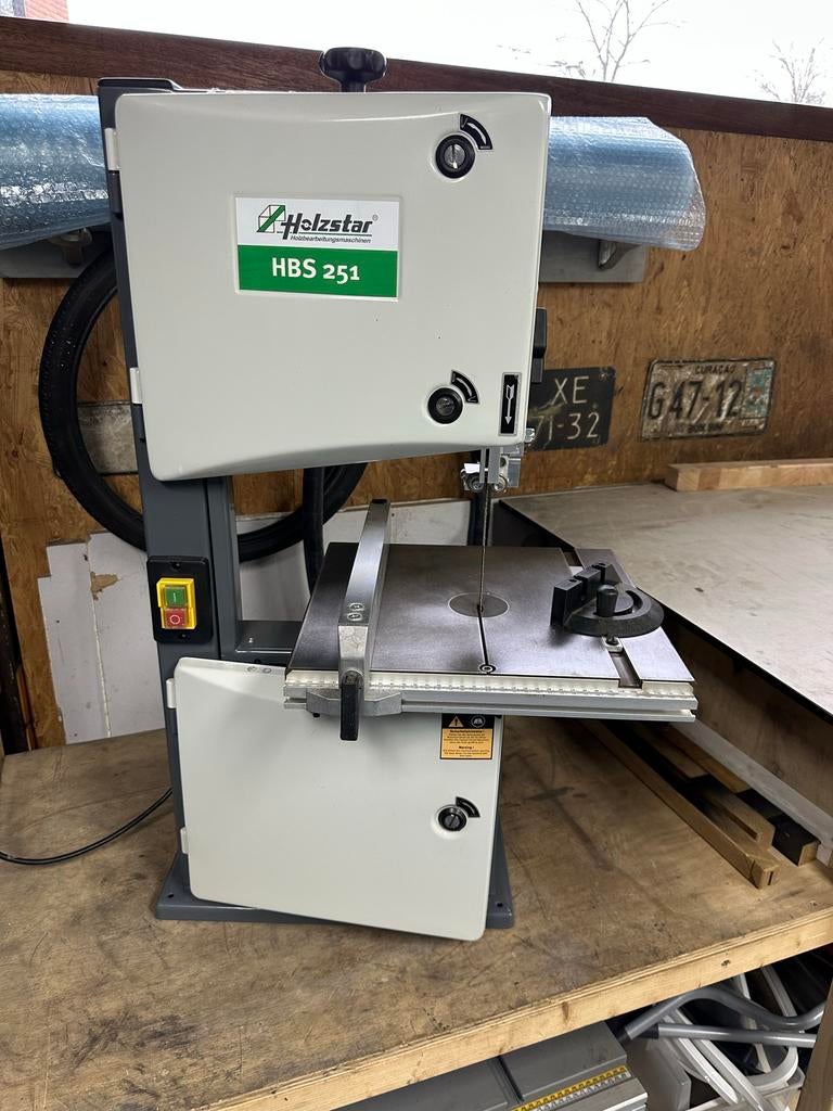 Holzstar HBS 251 Lintzaag - Zo goed als nieuw, Doe-het-zelf en Verbouw, 70 mm of meer, Ophalen of Verzenden, Zo goed als nieuw
