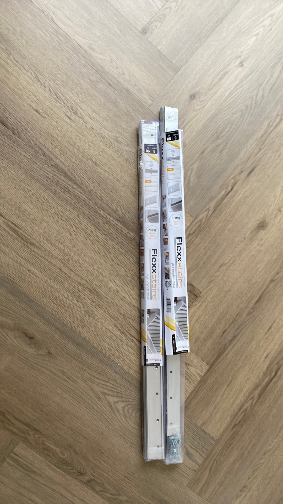 Flexxstairs Basic Trapprofielen 90 cm – 2 Pakketten – Nieuw, Ophalen, Zo goed als nieuw