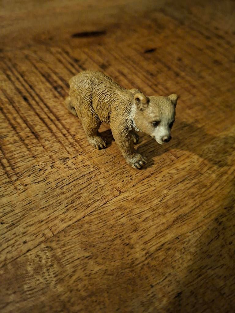 Schleich grizzly beer, Ophalen of Verzenden, Zo goed als nieuw, Wild dier, Beeldje of Figuurtje