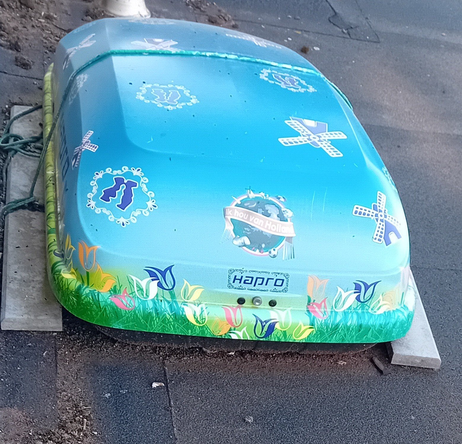 Hapro Dakkoffer 300 liter - Uniek Hollands Design, Ophalen, Gebruikt