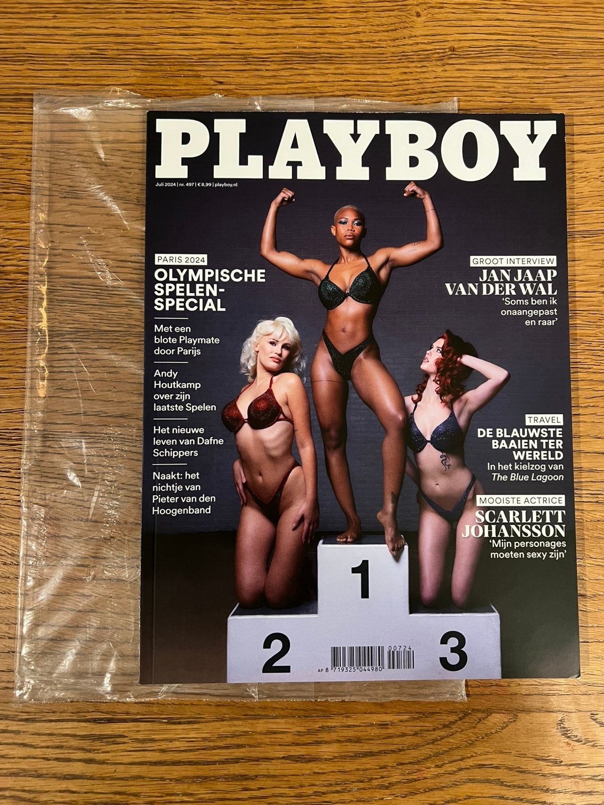 Playboy Juli 2024 - Olympische Spelen Special, Ophalen of Verzenden, Zo goed als nieuw
