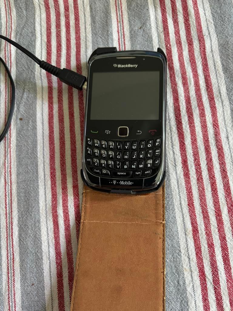 BlackBerry Curve 8520 met oplader en hoesje, Zwart, Touchscreen, Ophalen of Verzenden, Zonder simlock