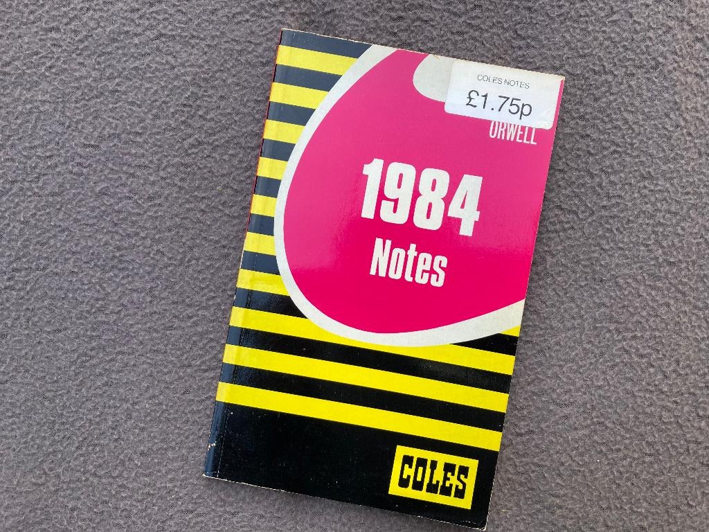 🇬🇧 Orwell - 1984 - Notes, Boeken, Taal | Engels, Gelezen, Ophalen of Verzenden
