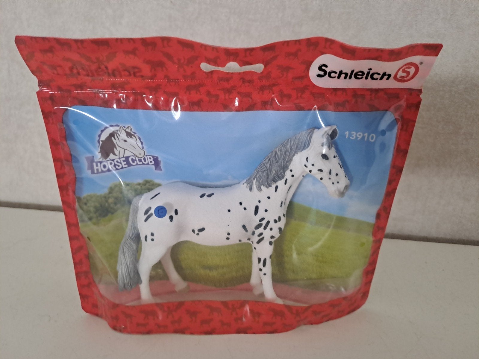 schleich paard nieuw in verpakking, kleurcode blauw (E), Ophalen of Verzenden, Nieuw, Paard, Beeldje of Figuurtje