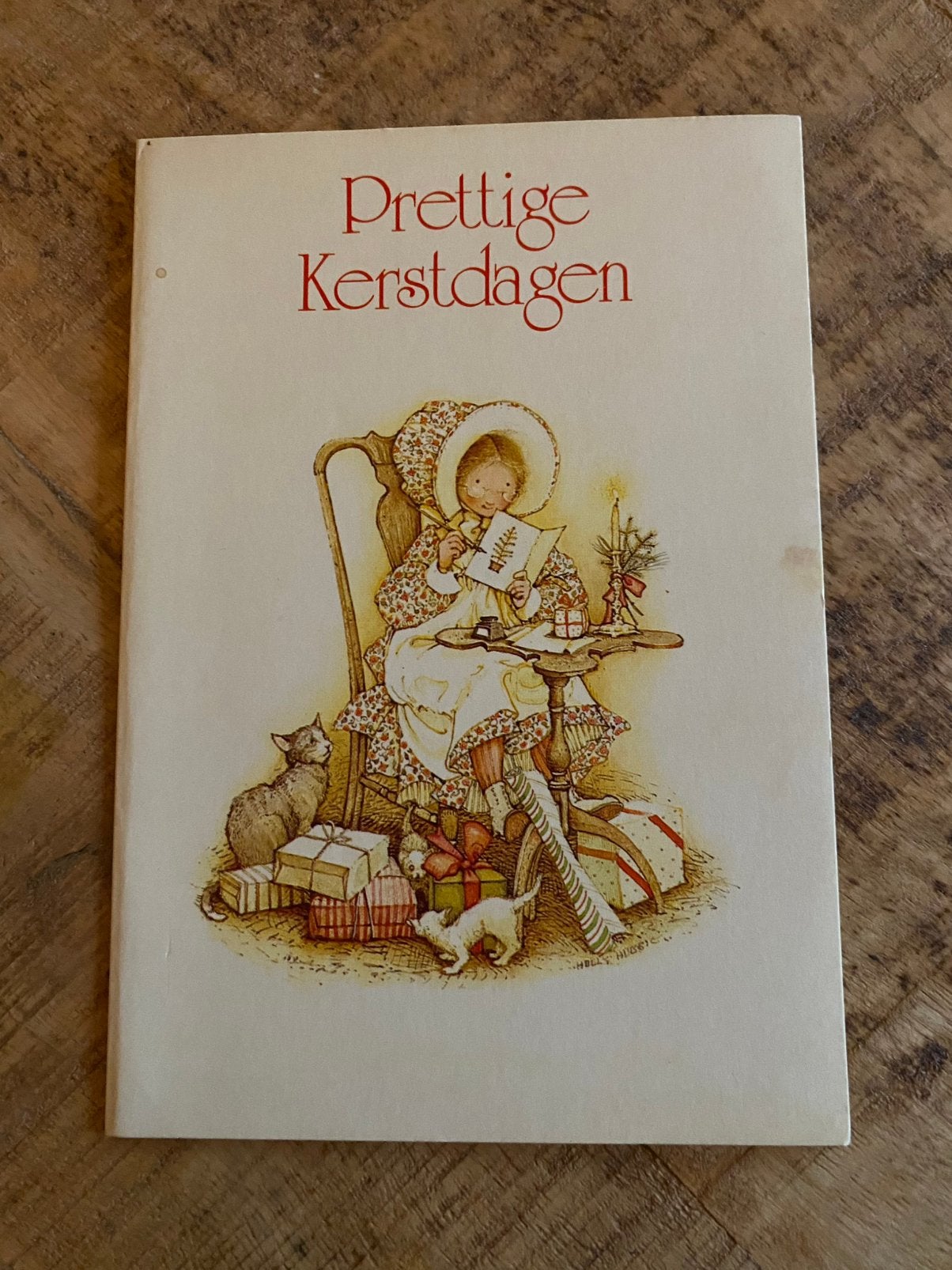 Ansichtkaart - Holly Hobbie, Verzamelen, Ophalen of Verzenden, Gelopen, Sterren en Beroemdheden