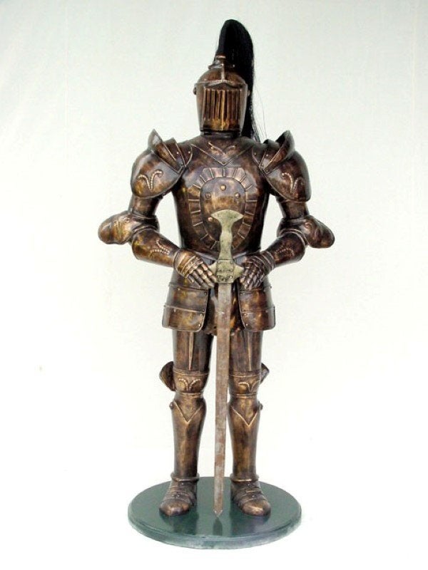 Knight hoogte 212 cm - ridderbeeld- levensgroot, Verzamelen, Beelden en Beeldjes, Ophalen, Nieuw