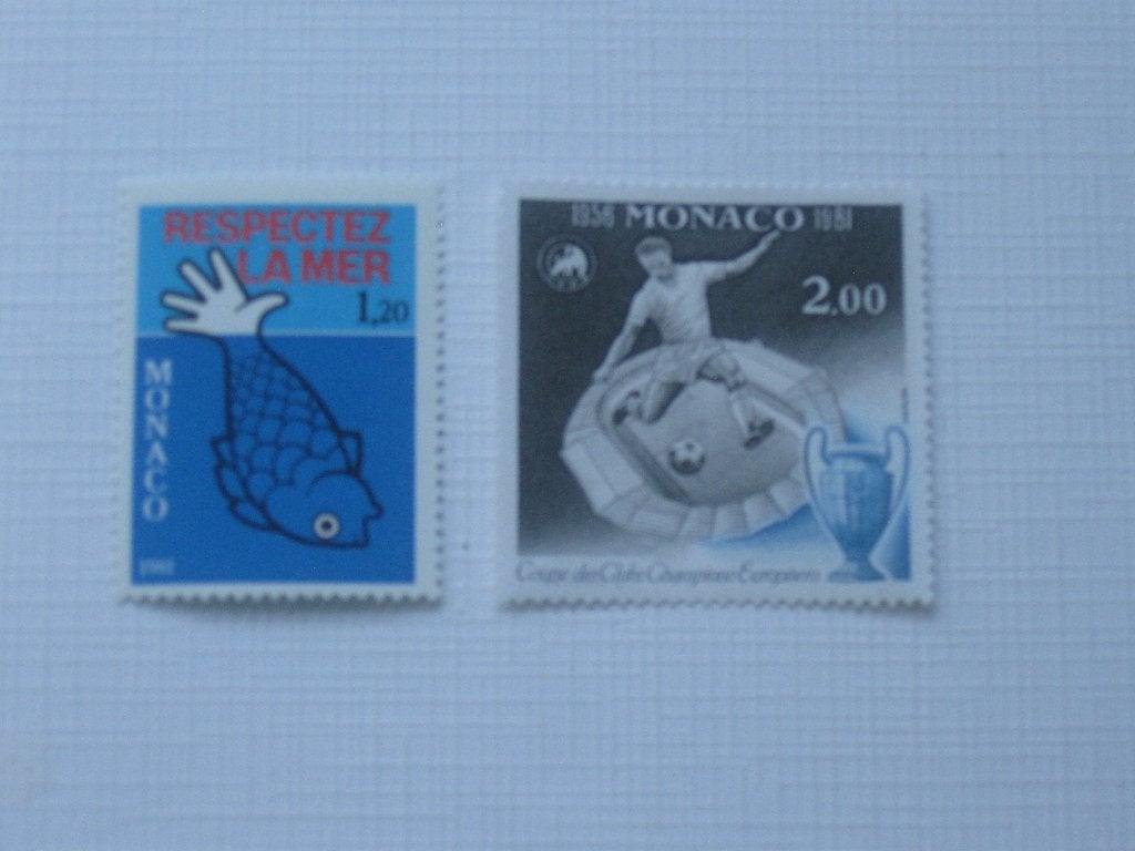 Monaco, Ophalen, Monaco, Postfris